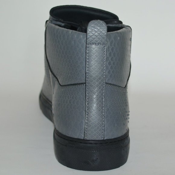 NEW BALENCIAGA HITOP PYTHON LEATHER SNEAKERS US 15 EU 48 MENS - Picture 4 of 6